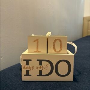 Countdown Blocks for Wedding
